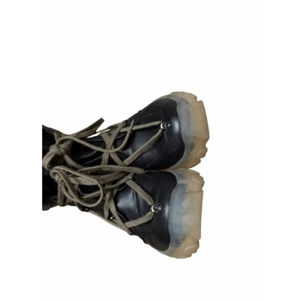 Rick Owens Boots Dirt Pentagram Tractor Leather 42